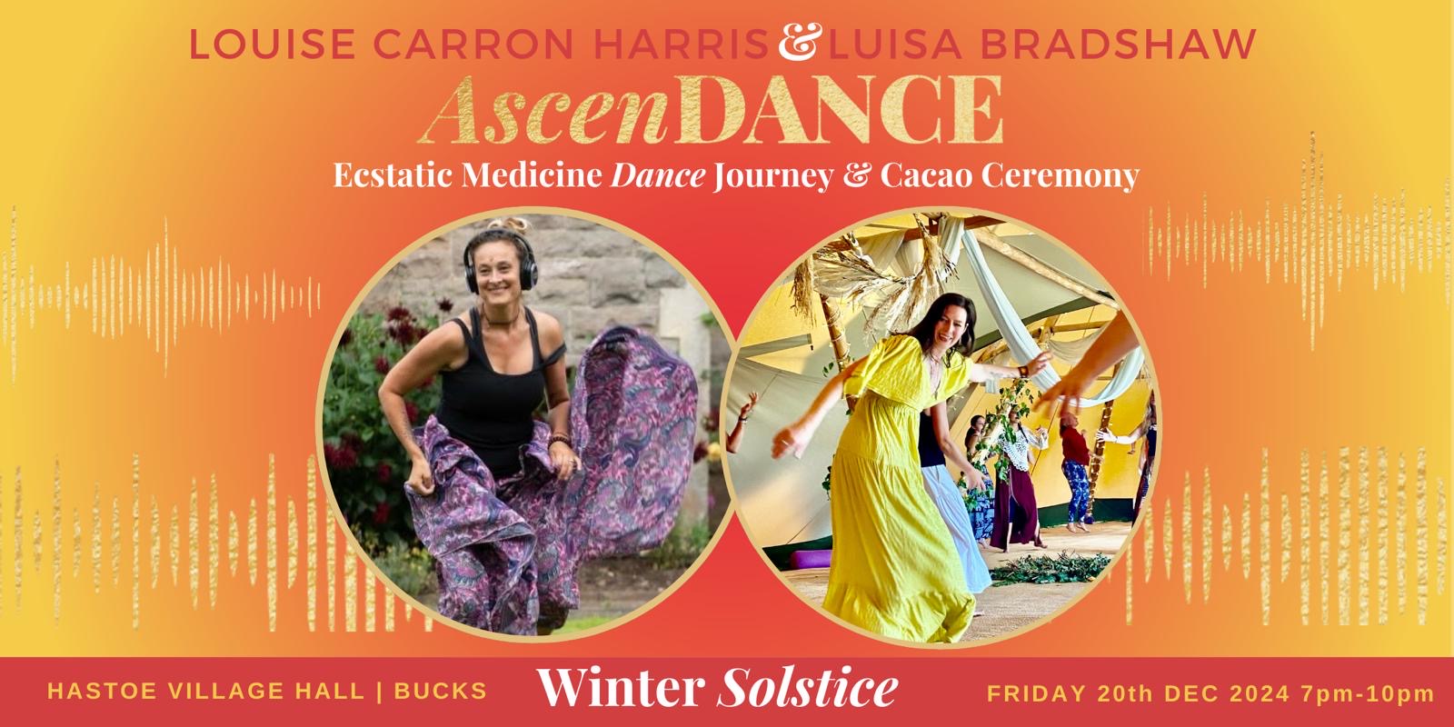 with Luisa & Louise Carron Harris<br />
Friday 20th Sept,  7-10pm<br />
Lopemede Farm, Thame</p>
<p>Another unforgettable Ecstatic Medicine Dance journey, Sacred Cacao & Fire ceremony. 