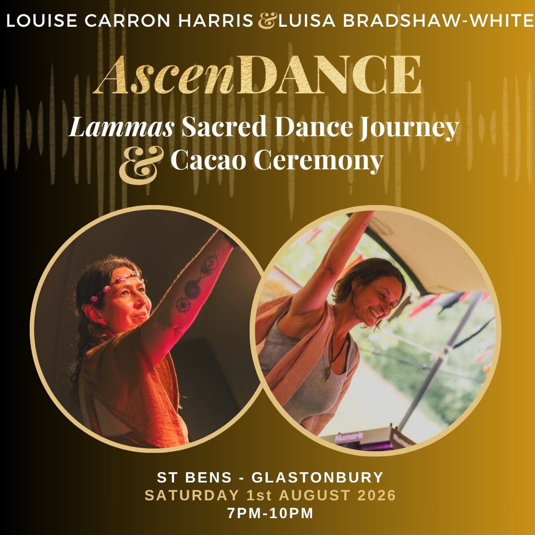 Event Cover; AscenDance with Louise and Luisa, St Bens Glastonbury, 1st August 2026, 7-10pm